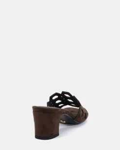 LANTERN ESPRESSO SUEDE Mules