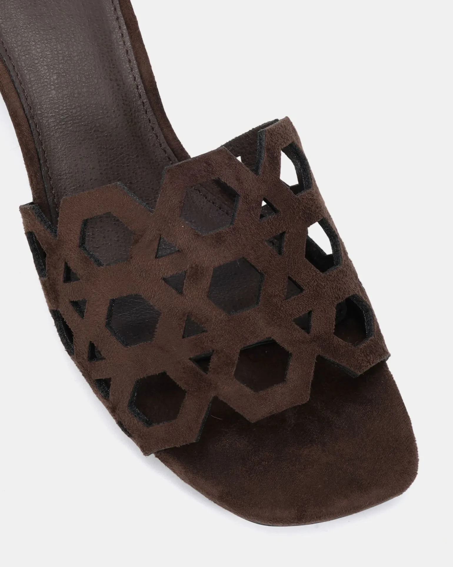 LANTERN ESPRESSO SUEDE Mules