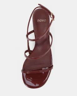 LASSIE PLUM PATENT Low Heels