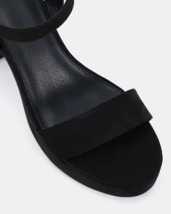 LATATA BLACK High Heels