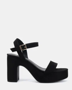 LATATA BLACK High Heels