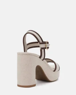 LATATA LINEN High Heels