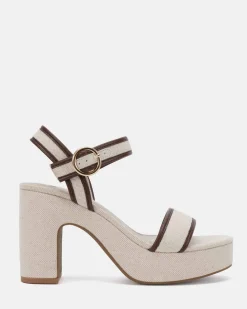 LATATA LINEN High Heels