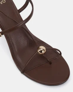 LAVINIA MILK CHOCOLATE High Heels