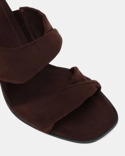 LESIA ESPRESSO SUEDE Mules