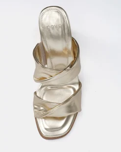 LESIA GOLD Mules
