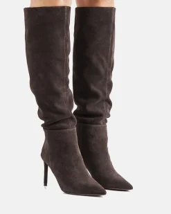 LI-ALLISTER Brown Suede
