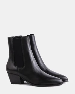 LI-GRIMSBY Black Leather