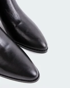 LI-GRIMSBY Black Leather