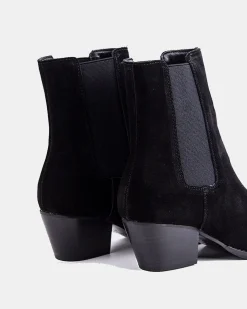 LI-GRIMSBY Black Suede