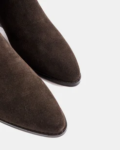 LI-GRIMSBY Brown Suede