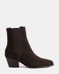 LI-GRIMSBY Brown Suede