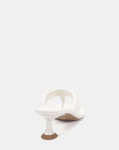 LINGER WHITE Low Heels