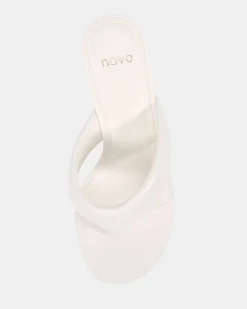 LINGER WHITE Low Heels