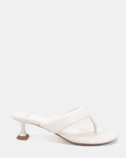 LINGER WHITE Low Heels