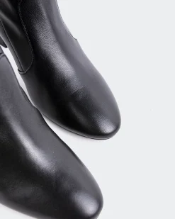 LI-SALFORD Black Leather