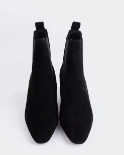 LI-ZIBA Black Suede