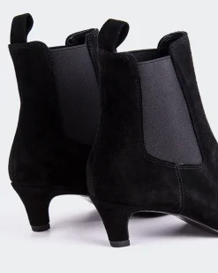 LI-ZIBA Black Suede
