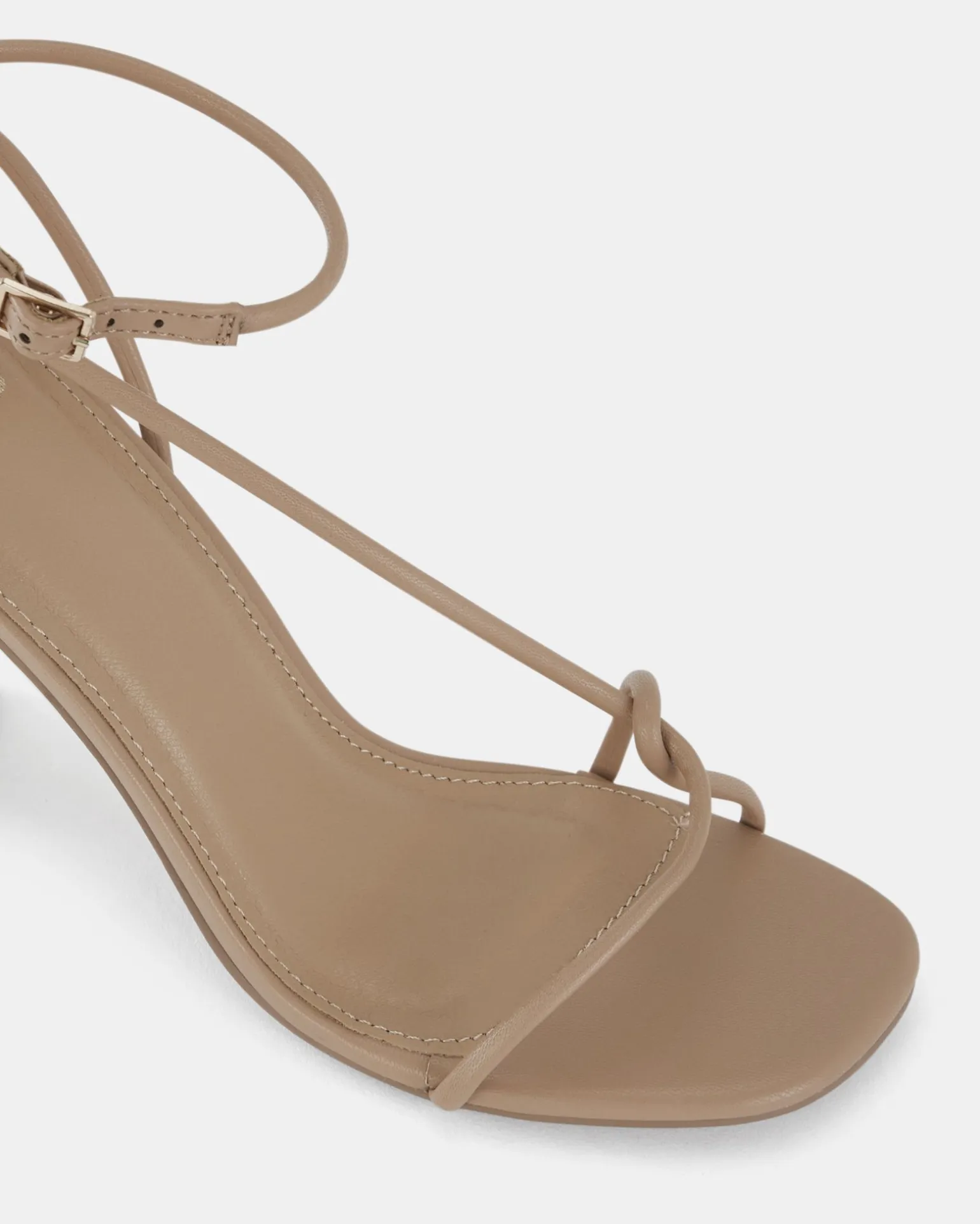 MACERATA Sand Open Toe Heels