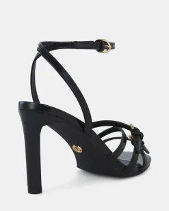 MADAIO Black Patent Stilettos