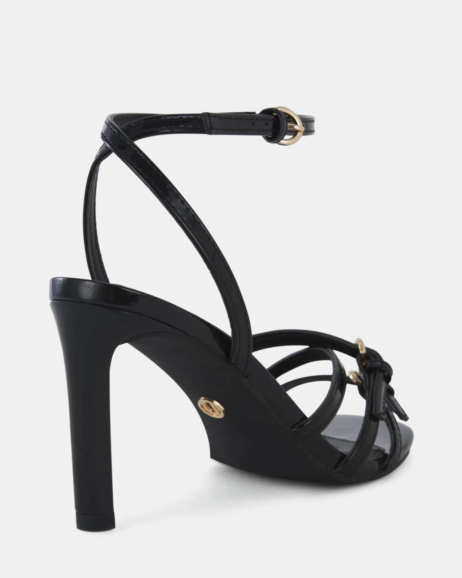 MADAIO Black Patent Stilettos