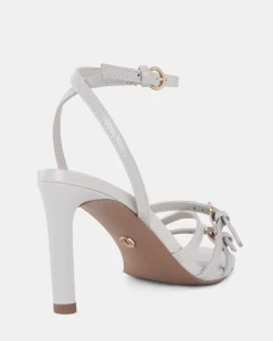 MADAIO CREAM PATENT Stilettos