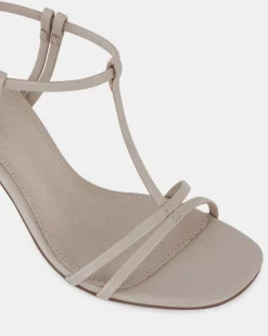 MAMMIE WHITE SAND Stilettos