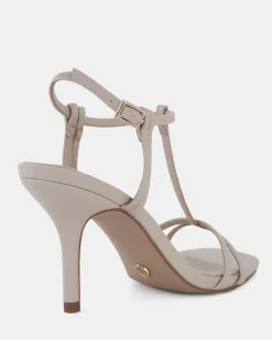 MAMMIE WHITE SAND Stilettos
