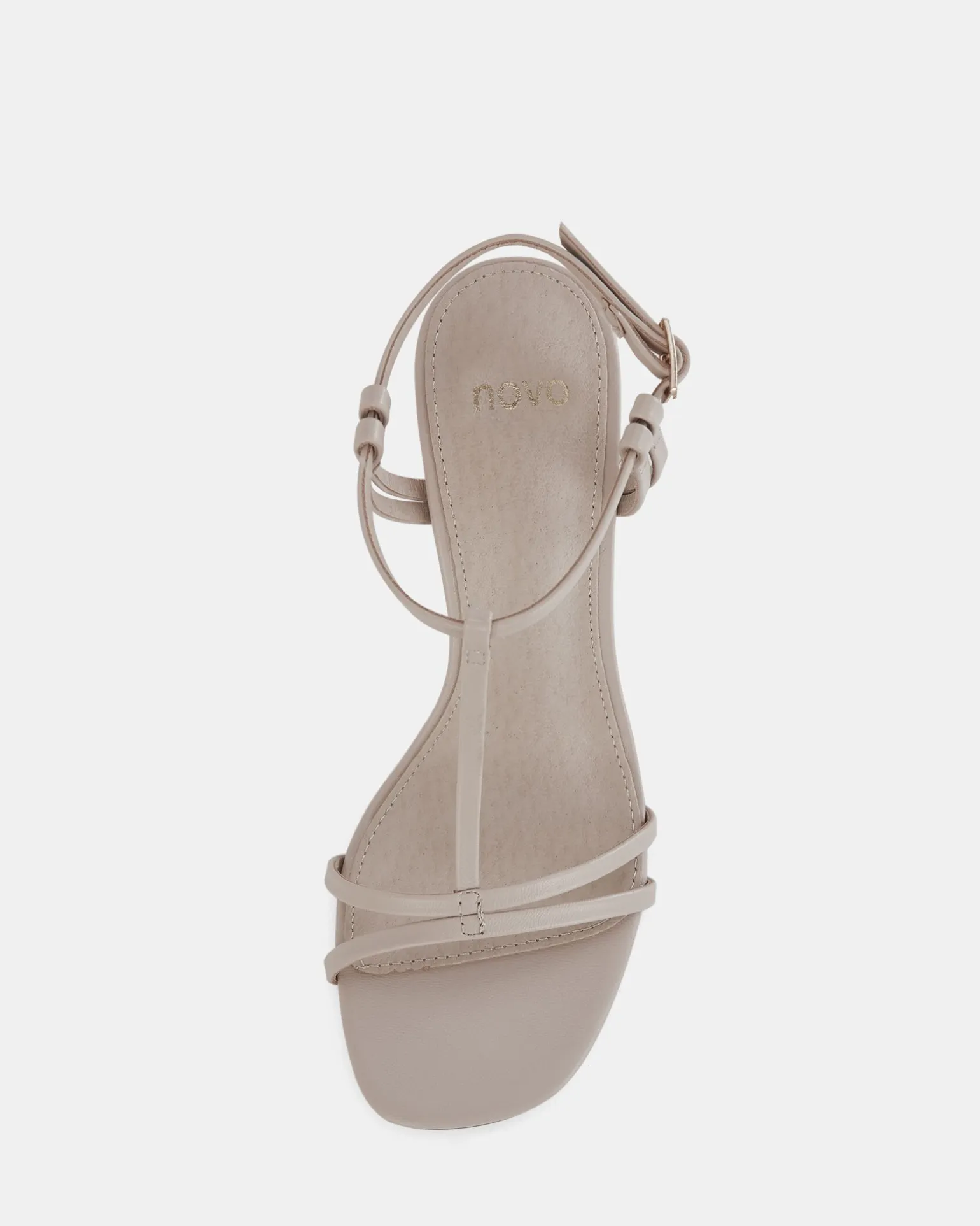 MAMMIE WHITE SAND Stilettos