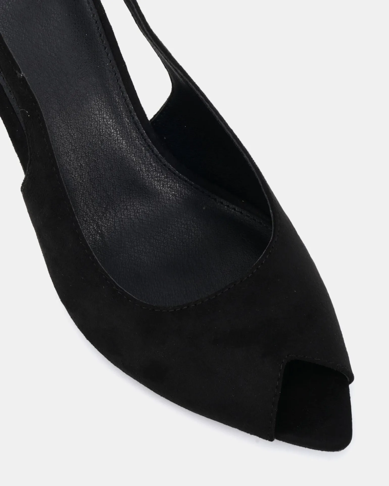 MARCELLA Black Suede High Heels