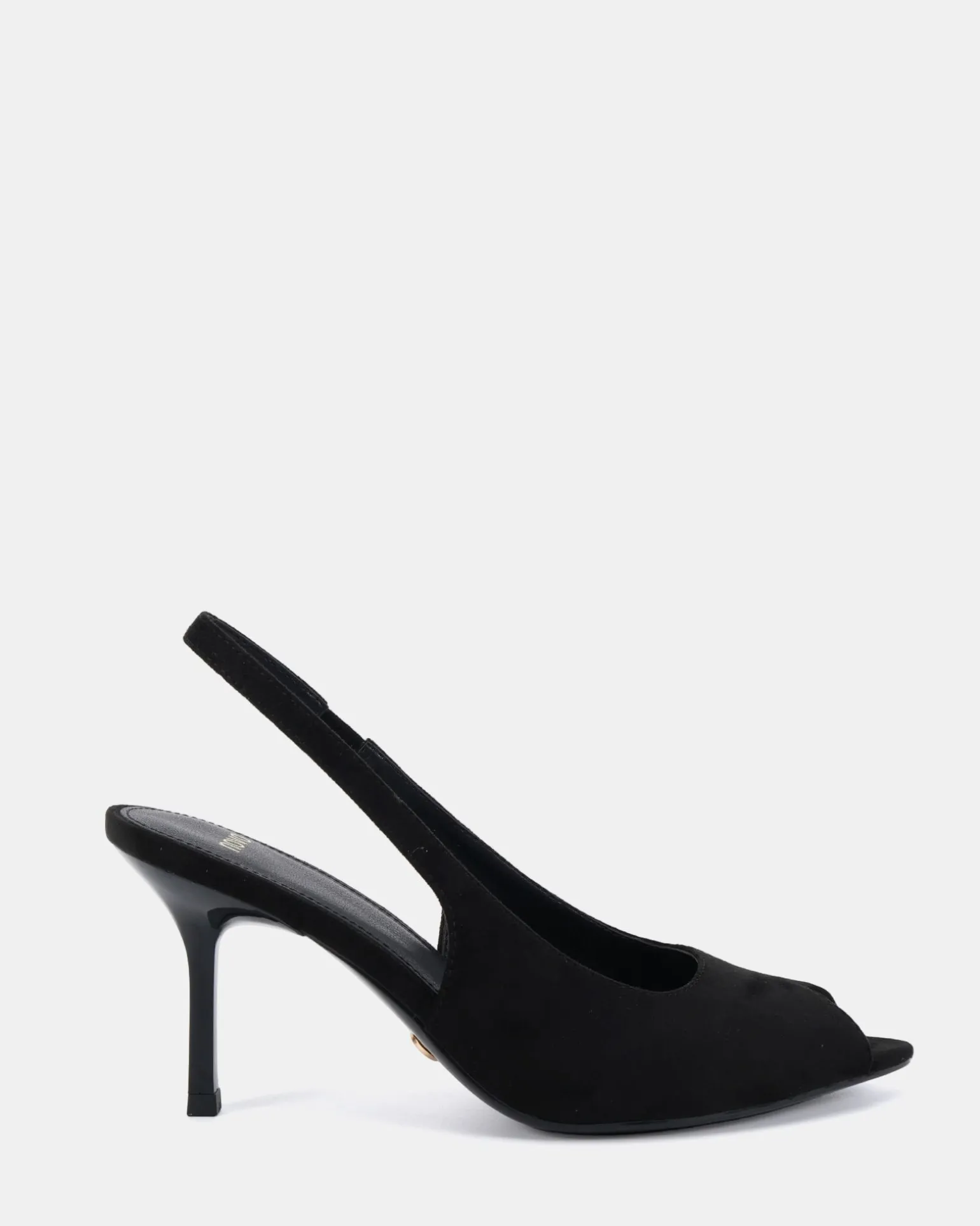 MARCELLA Black Suede High Heels