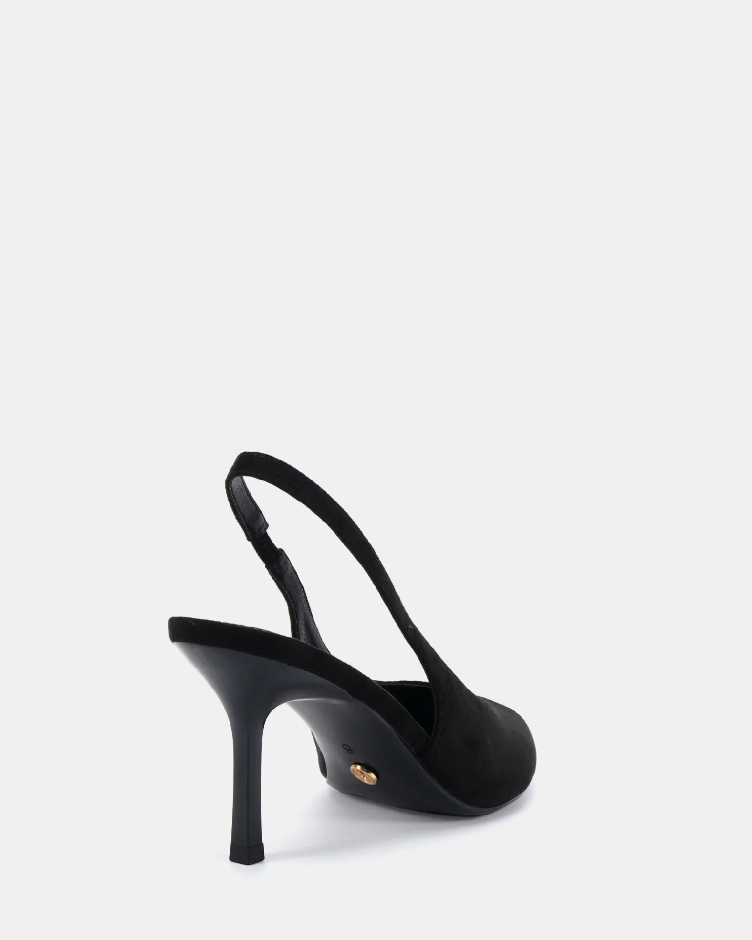 MARCELLA Black Suede High Heels