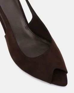 MARCELLA ESPRESSO SUEDE High Heels