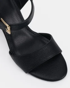 MARGIE Black Pebble High Heels