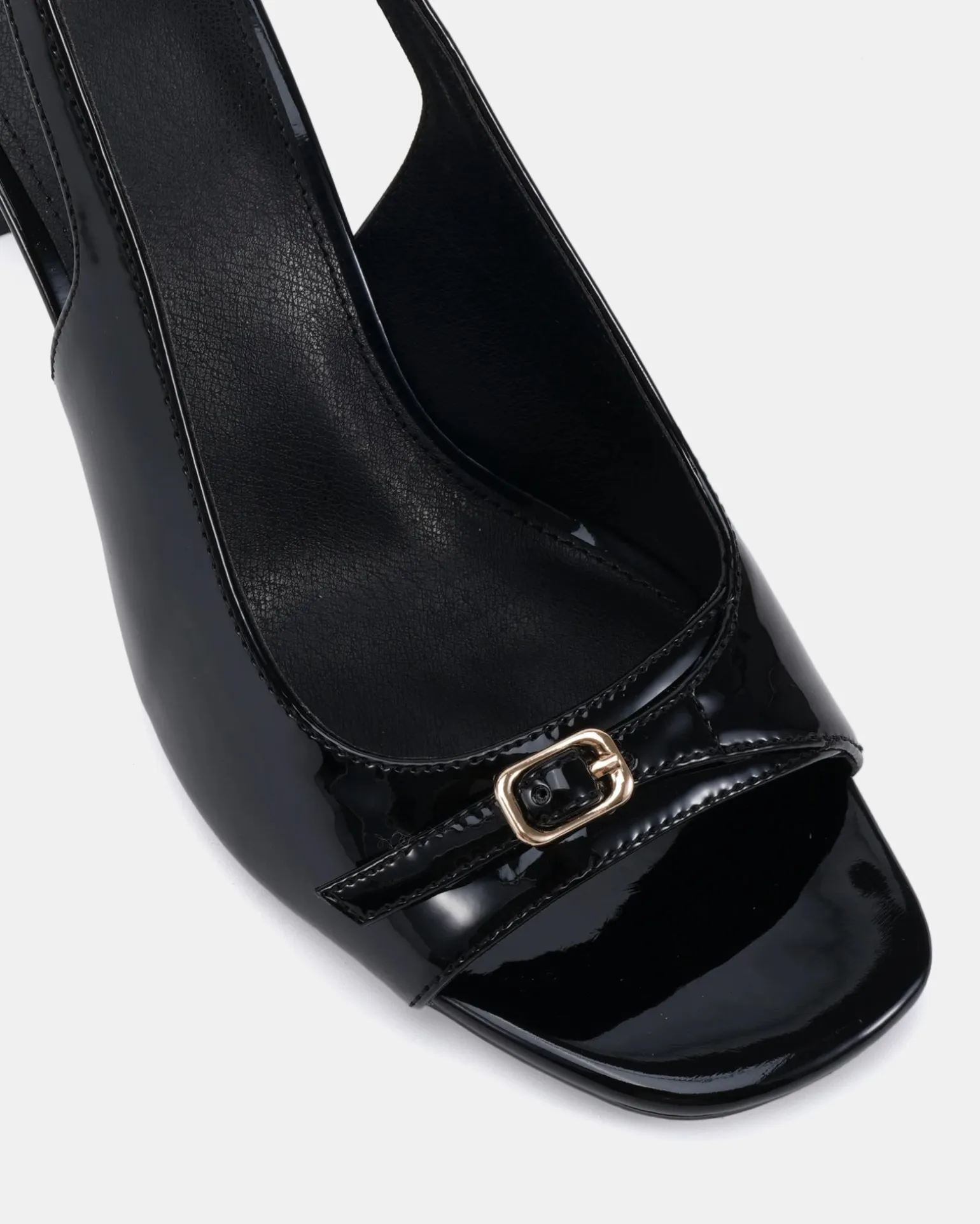 MARLOW Black Patent High Heels