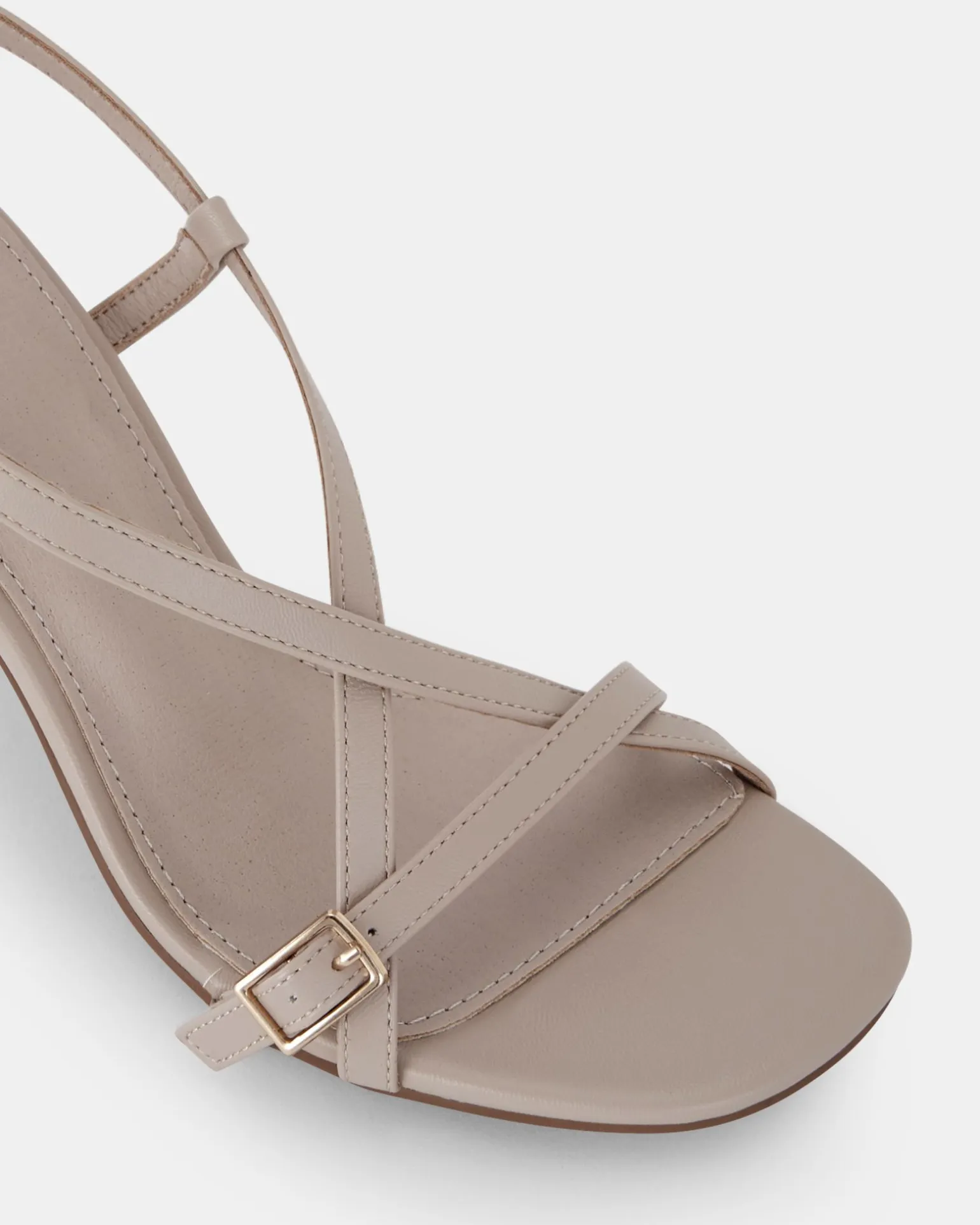 MAYER WHITE SAND Stilettos