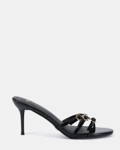 MERIVALE Black Patent Evening