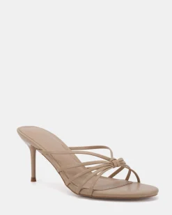 MILKSHAKE NEUTRAL Open Toe Heels