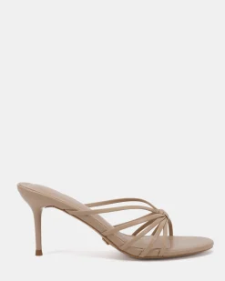 MILKSHAKE NEUTRAL Open Toe Heels