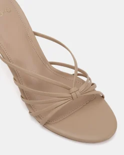 MILKSHAKE NEUTRAL Open Toe Heels