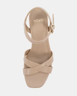 MINNY NEUTRAL SMOOTH Block Heels