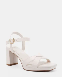 MINNY WHITE High Heels