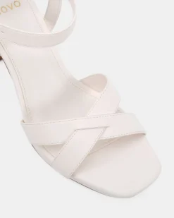 MINNY WHITE High Heels