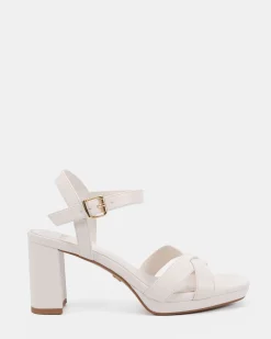 MINNY WHITE High Heels
