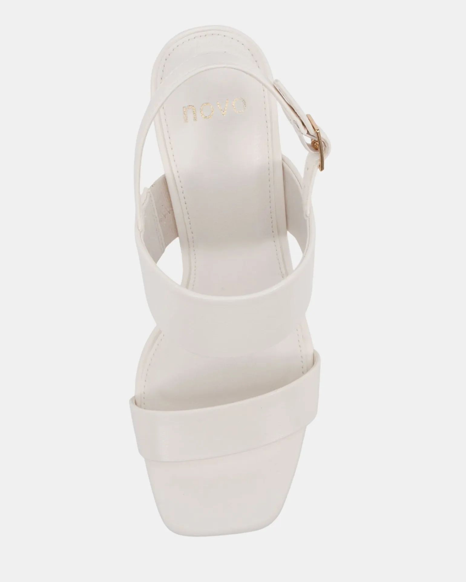 MONICA WHITE Heeled Sandals