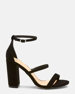 MONTAGUE BLACK Block Heels