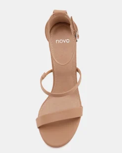 MONTAGUE CAMEL Block Heels
