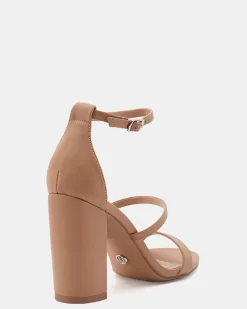 MONTAGUE CAMEL Block Heels