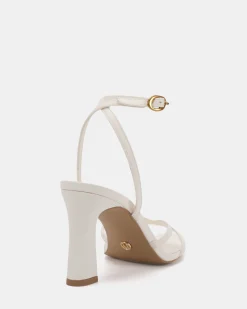 NAIRA WHITE High Heels