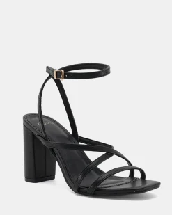 NARA BLACK Block Heels
